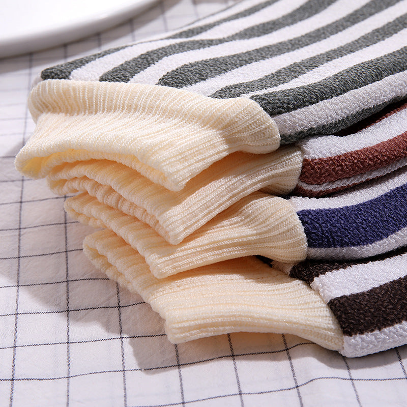 Thickened Bath Towel Household Adult Gloves Bath Towel Rubbing Mud To Remove Dead Skin Scrub Double-Sided Rubbing Back Pain Julia M Home & Kitchen