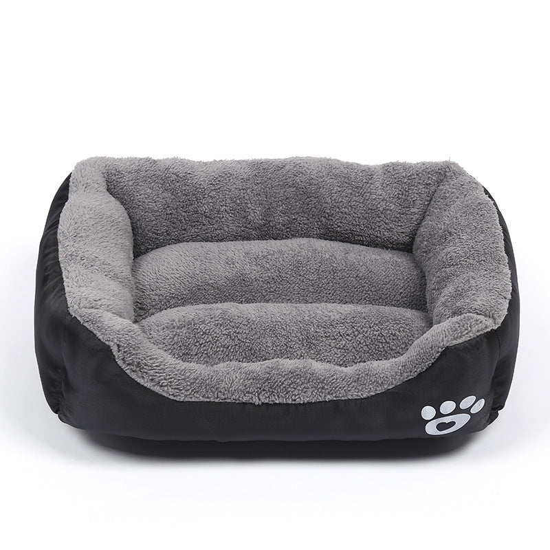 New, soft, and cozy fleece pet bed. Waterproof bottom. Suitable for small, medium & large pets. Keeps pets warm. - Julia M LifeStyles