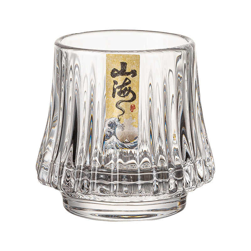 Shanhai glass whiskey cup personalized niche home wine cup mini wine glass beer cup Julia M Home & Kitchen