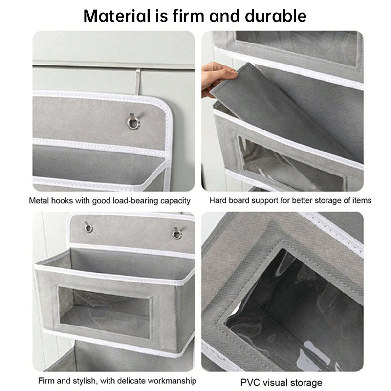 5 - Shelf Hanging Storage: Anti - Tilt, 5 large pockets. Good for bedroom, bathroom, living room (behind - door use). - Julia M LifeStyles