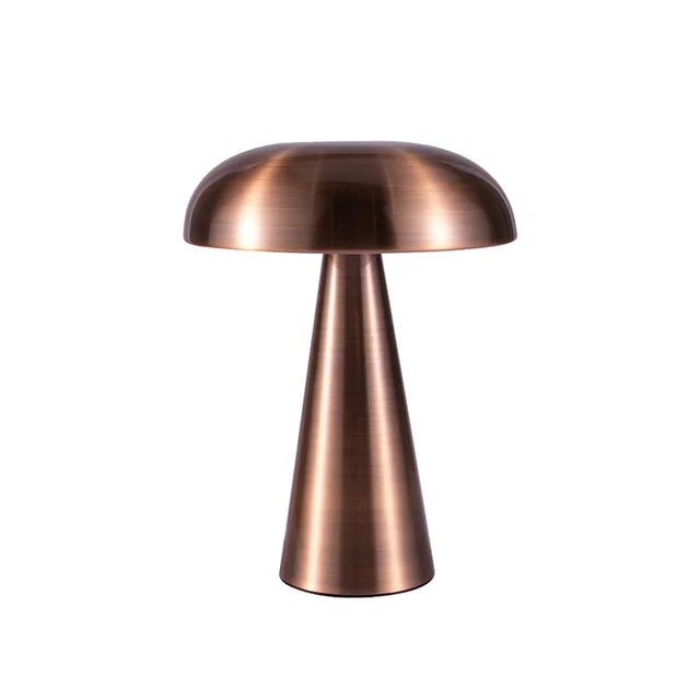 New rechargeable touch mushroom table lamp creative bedside eye protection table lamp restaurant bar atmosphere table lamp Julia M Home & Kitchen