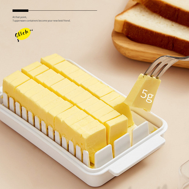 Butter Cutter With Lid Storage Box, Refrigerator, Cheese And Cheese Storage And Preservation Box, Baking Butter Separator Julia M Home & Kitchen