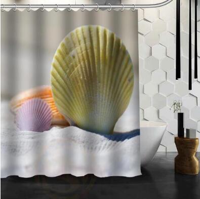 Waterproof Shower Curtain Bathroom Curtain Beach Spa Shower Curtain - Julia M LifeStyles