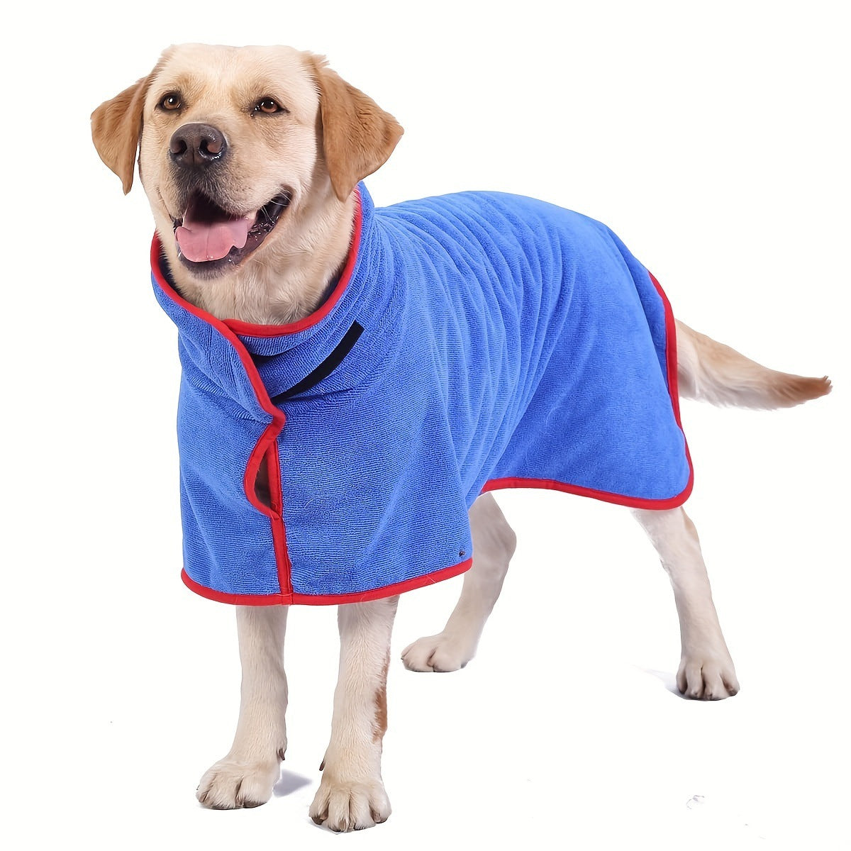 Premium Pet Drying Robe – Luxe Nylon Bath Towel for Dogs & Cats