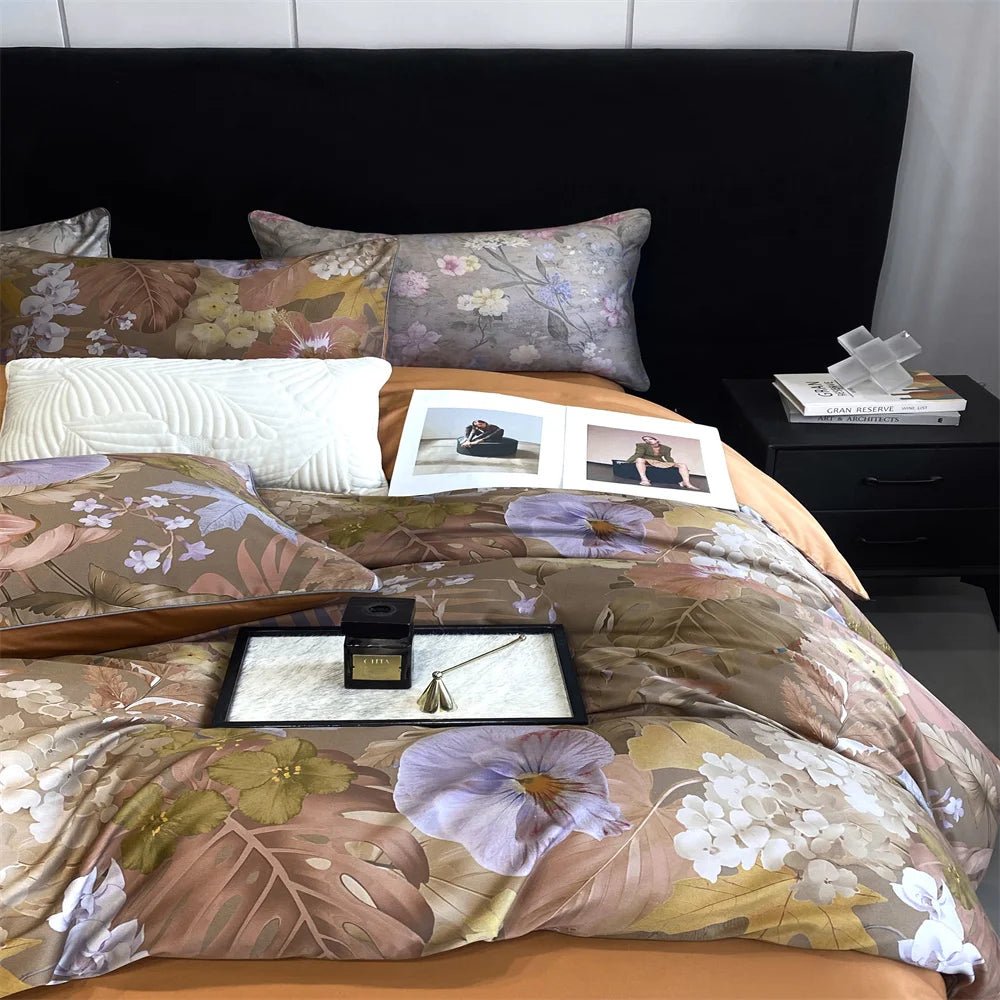 1000TC Egyptian Cotton Bedding Set - King & Queen Size - Julia M LifeStyles