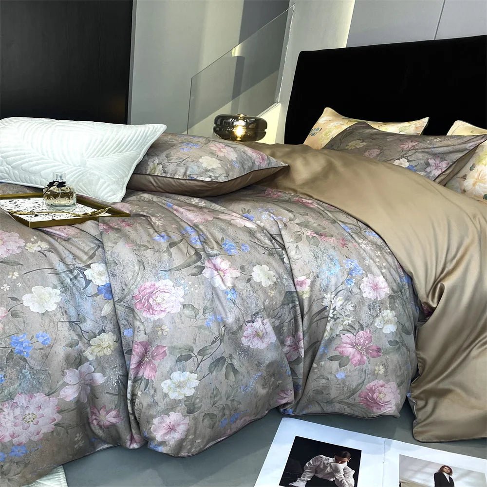 1000TC Egyptian Cotton Bedding Set - King & Queen Size - Julia M LifeStyles