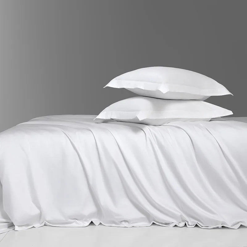 1000TC Long Staple Cotton Silky Sateen Smooth Texture Luxury Soft 3Pcs Duvet cover Pillowcases for All Season Twin Double Queen - Julia M LifeStyles