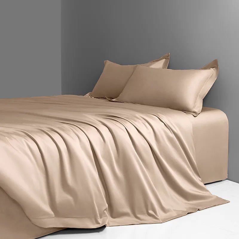 Luxury 1000TC Long Staple Cotton Silky Sateen Duvet Cover Set - Julia M LifeStyles