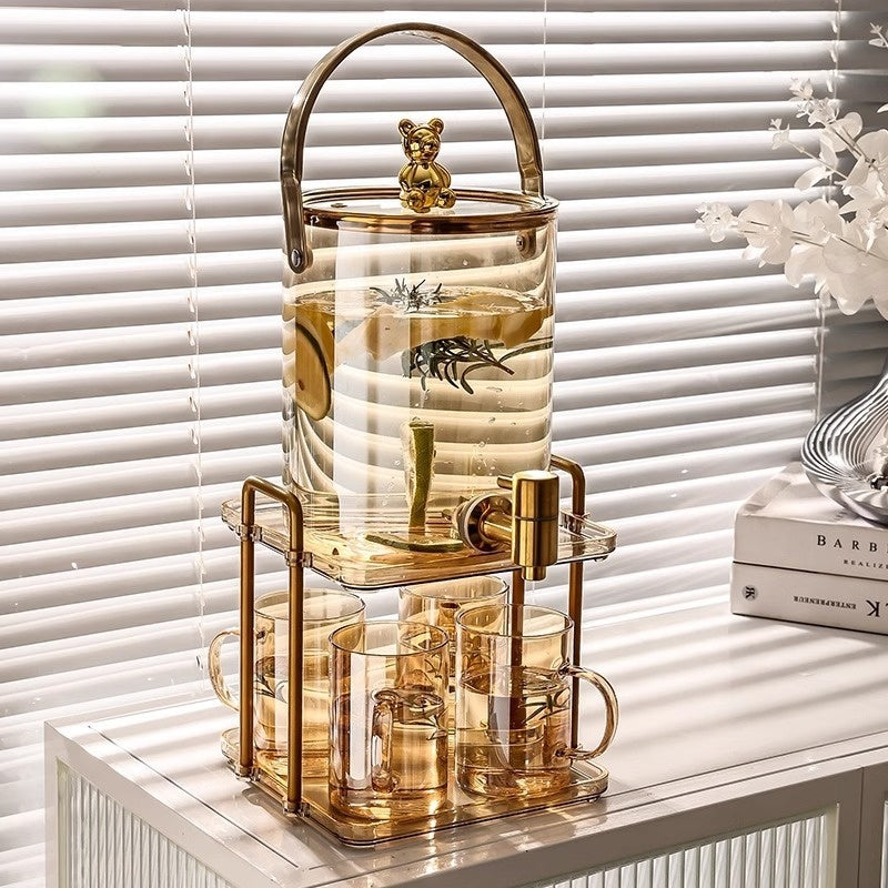 Glass Water Cup For Home Use A Complete Set Of Living Room Tea Cups Set - Julia M LifeStyles