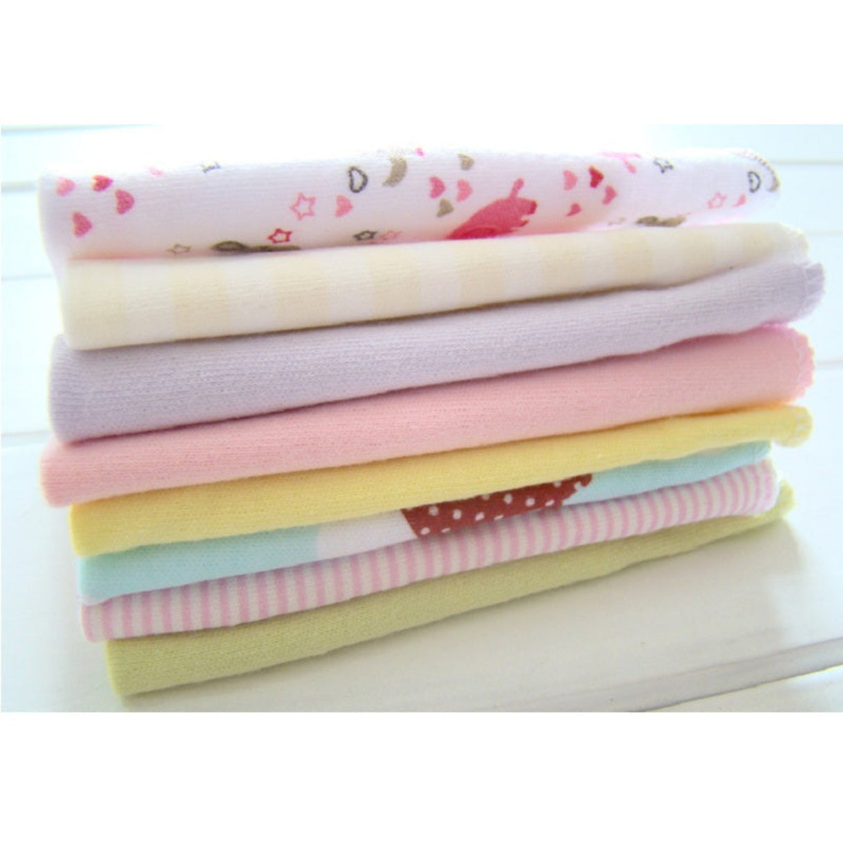8pcs Pack Cotton Newborn Baby Towels
