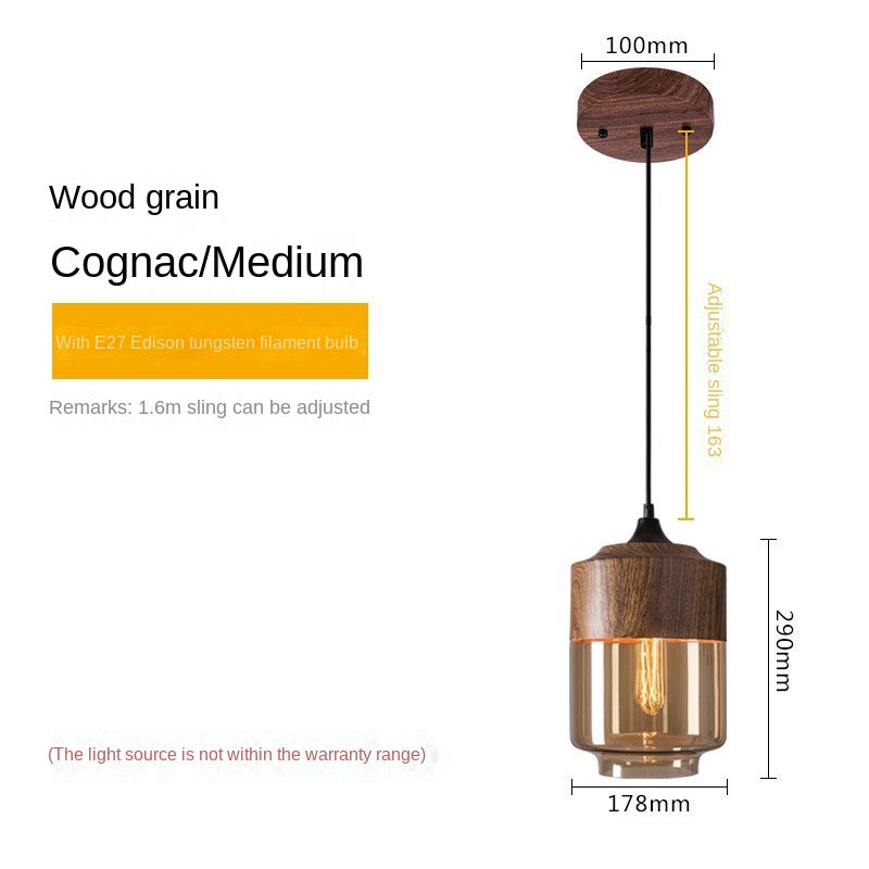 Industrial Style Pendant Light - Single Head Creative Design - Julia M LifeStyles
