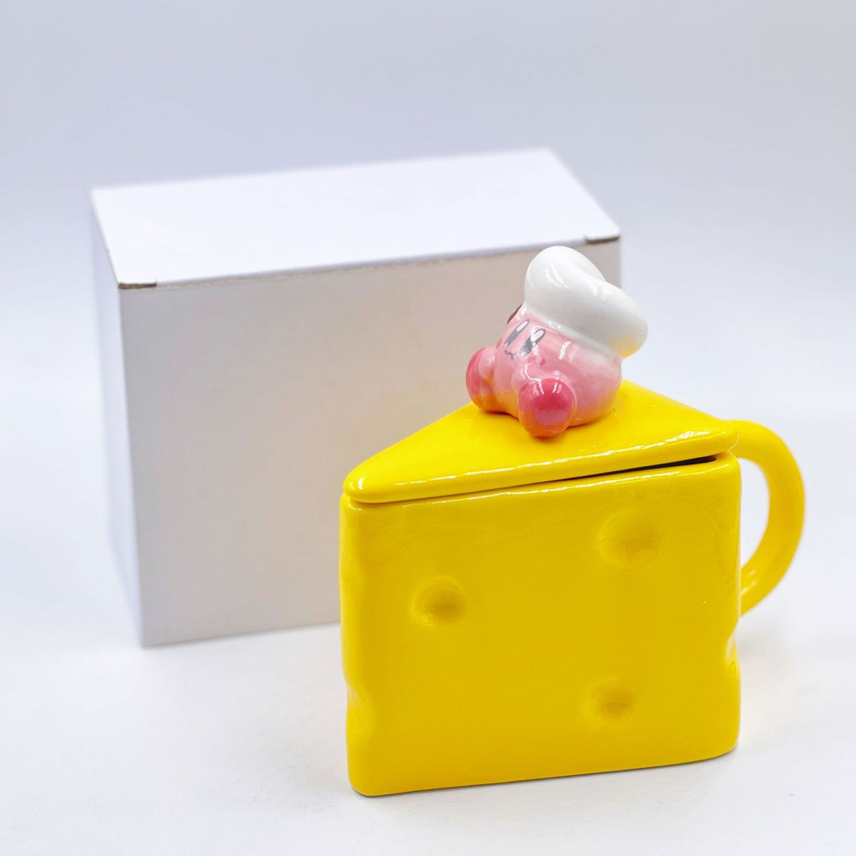 Madou Cute Pink Cartoon Chef Star Mug Cabbie Chef Hat Star Ceramic Cup Cartoon Navy Hat Star Coffee Mug With Lid Ceramic Mugs - Julia M LifeStyles