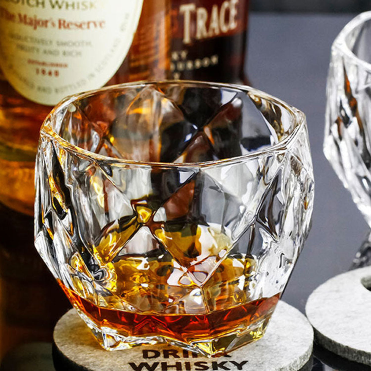 Japanese-Inspired Kinto Glass Cup | Sculptural Drinkware