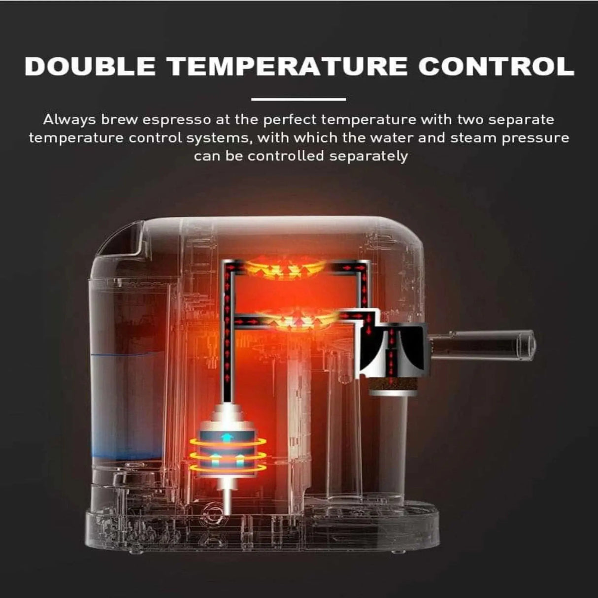 19 Bar All-in-One Coffee-Espresso Maker with Milk Froth - Julia M LifeStyles