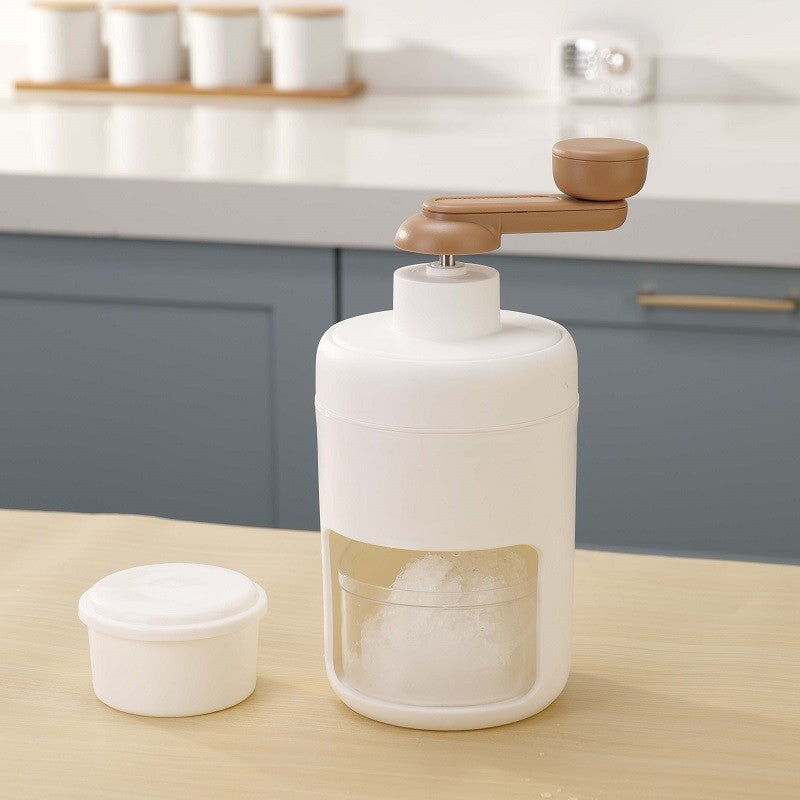 Shaved Ice Household Manual Shaved Ice Plow Ice Breaker Hand Made Ice Sand Hail Ice Breaker Refrigerator Freezing Ice Box Julia M Home & Kitchen