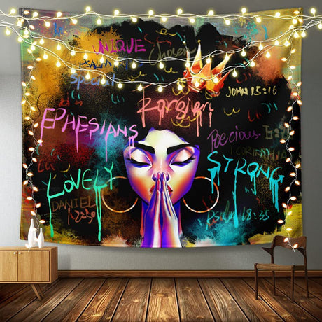 Tapestry Home Bohemian Tapestry Room Decoration African Women Cloth Decorative Cloth Tapestry Julia M Home & Kitchen