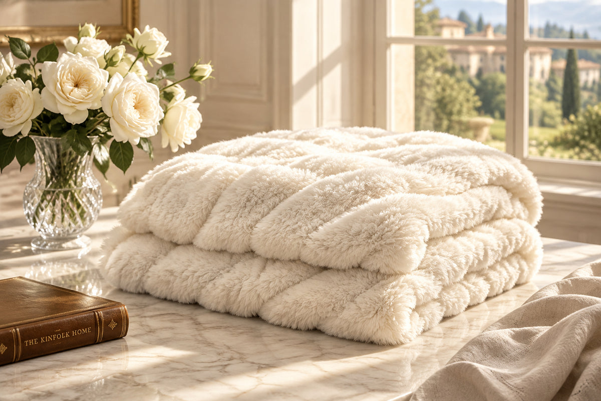Stillhaven Double-Sided Sofa Throw Blanket