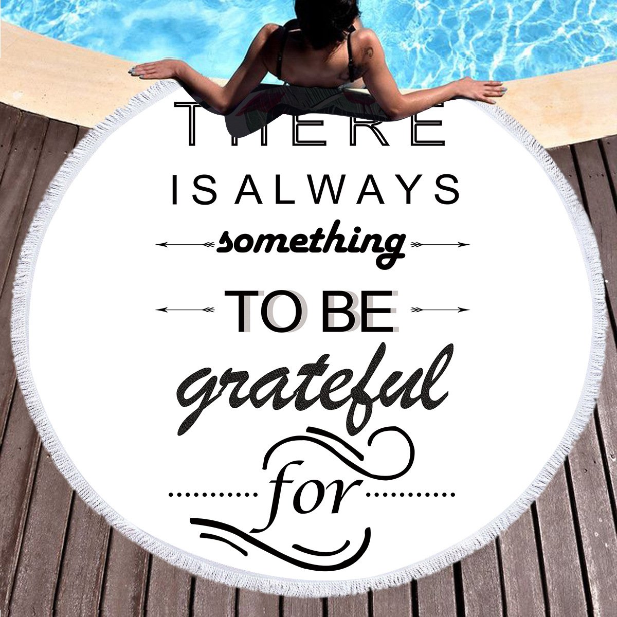 Round Beach towel home textile Beach Towel Tapestry Blanket - Julia M LifeStyles