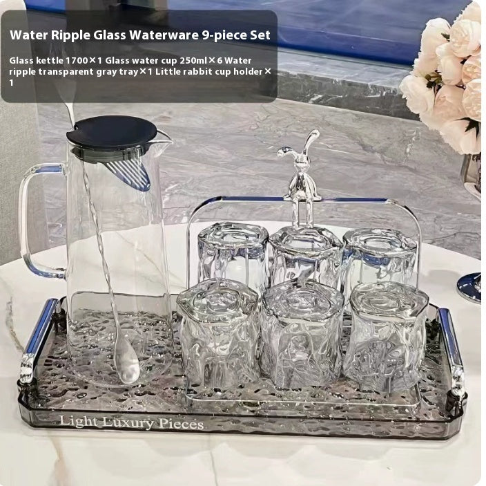 Nordic Elegance Cold Water Kettle Set – Large Capacity & Timeless Design