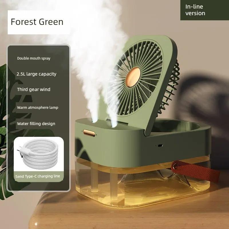 "2-in-1 Remote Control Air Cooler & Humidifier with Remote Control" - Julia M LifeStyles