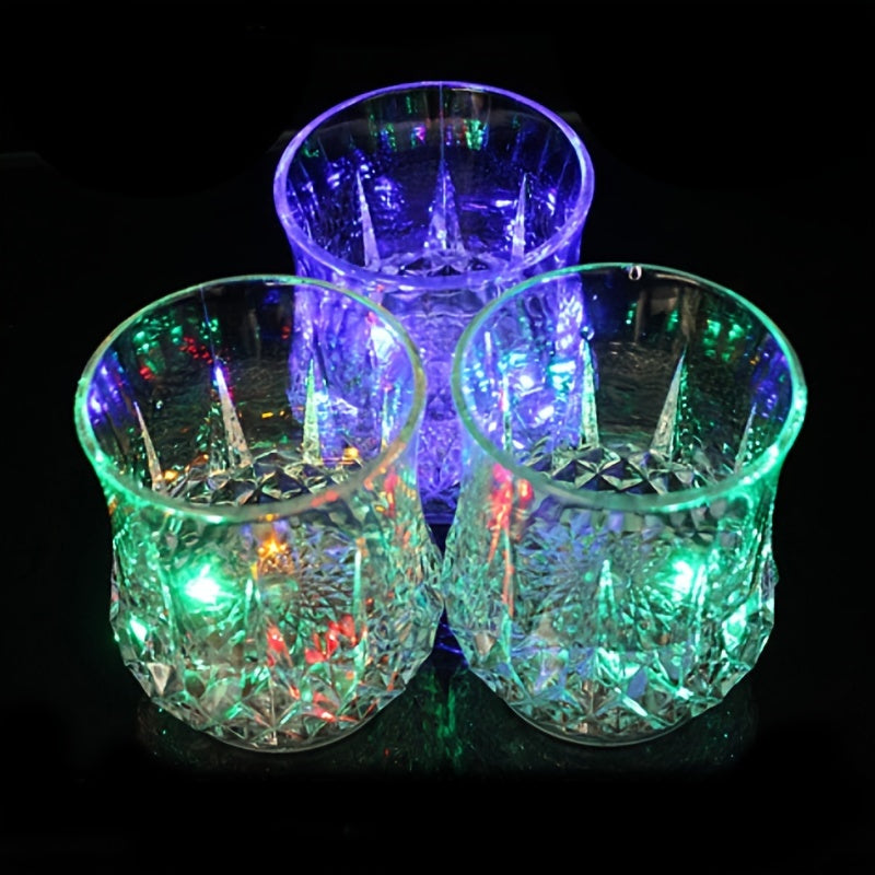 1pc Light Up Cups, Glow In The Dark Colorful LED Glowing Beer Cup - Julia M LifeStyles