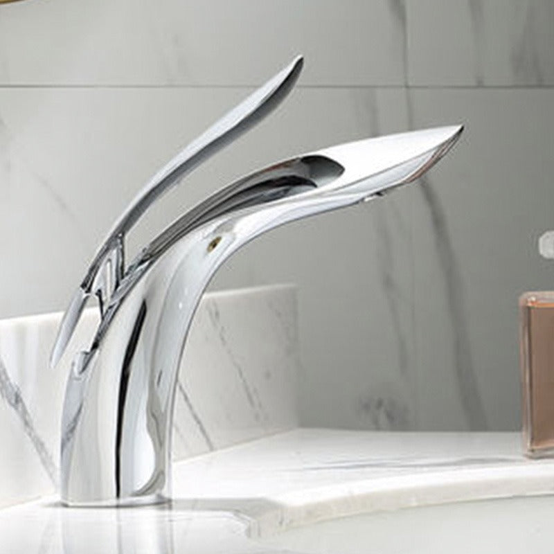 Brass internet celebrity rose gold creative personalized washbasin bathroom washbasin hot and cold - Julia M LifeStyles
