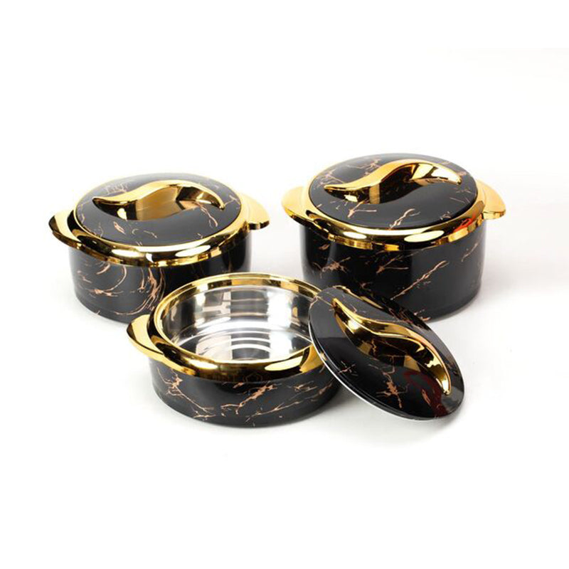 3-Piece Insulated Food Container Set (1.5L, 2L, 2.5L)