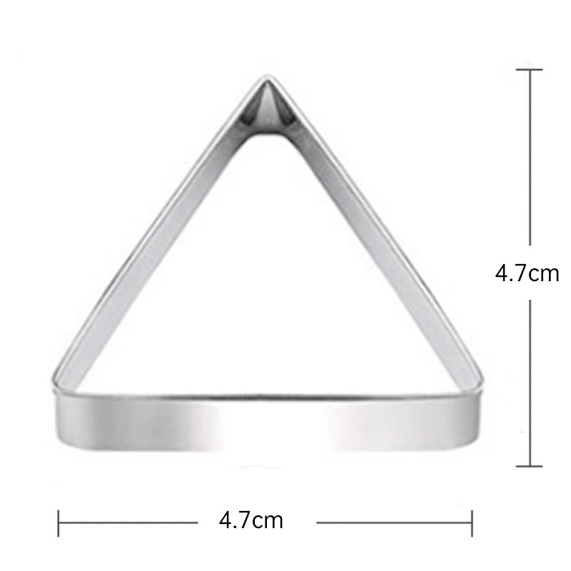 Sugar Candy Tools: Stainless Cutters, Choco Molds, Umbrella Cutter, 6 - pce Biscuit Kit for Fam & Party