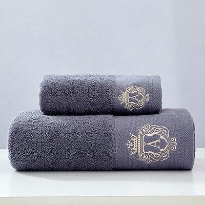 Austin bath towel set 100% cotton Comfortable Water absorption Premium Cotton Bathroom Towels for Adults Julia M Home & Kitchen