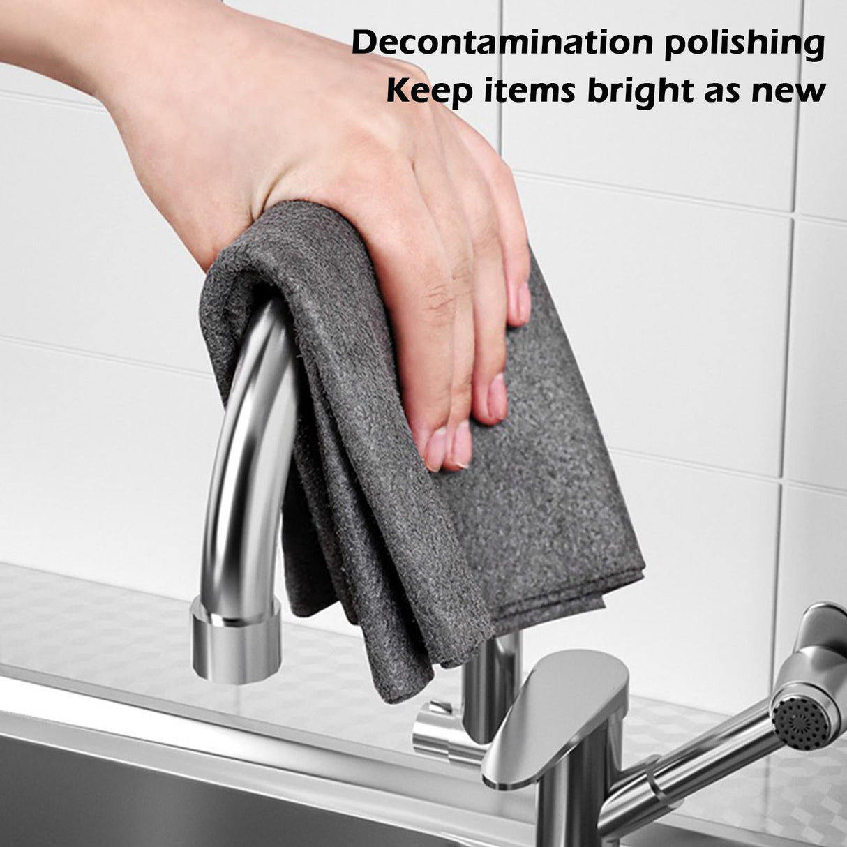 5pcs Magic Cloth Can Wipe The Glass Cloth Without Hair And Water Marks Magic Cloth Island Fiber South Korean Towel Water Absorbing Cloth Julia M Home & Kitchen