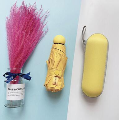 Small UV Protect Umbrella Mini Pocket 5 Folding Sun Rain Umbrella Waterproof Portable Travel Men Women Umbrella - Julia M LifeStyles