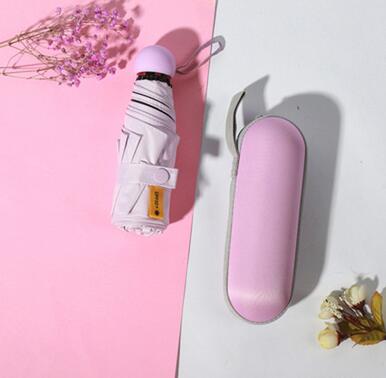 Small UV Protect Umbrella Mini Pocket 5 Folding Sun Rain Umbrella Waterproof Portable Travel Men Women Umbrella - Julia M LifeStyles