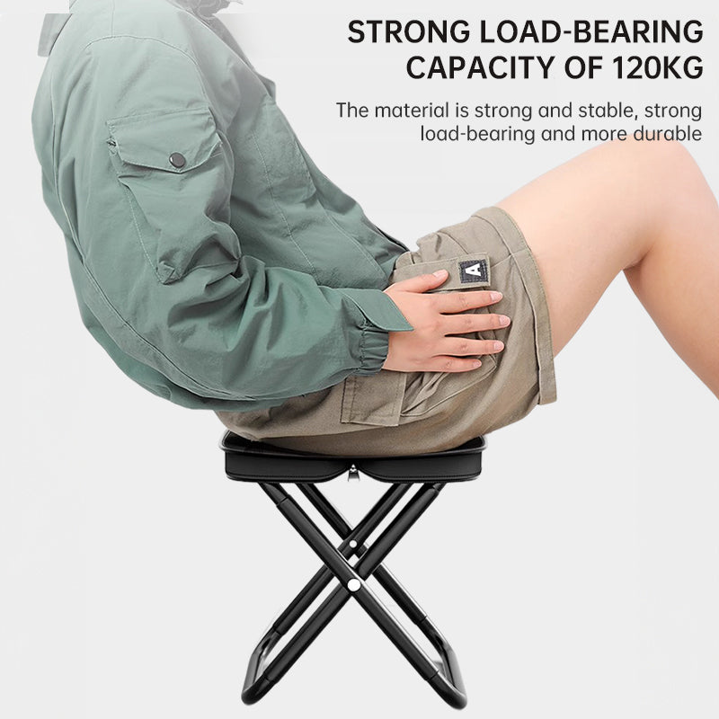 Portable Ultralight Camping Picnic Chair - Doubles as Fishing Stool and Travel Seat with Fishing Tool Holder eprolo