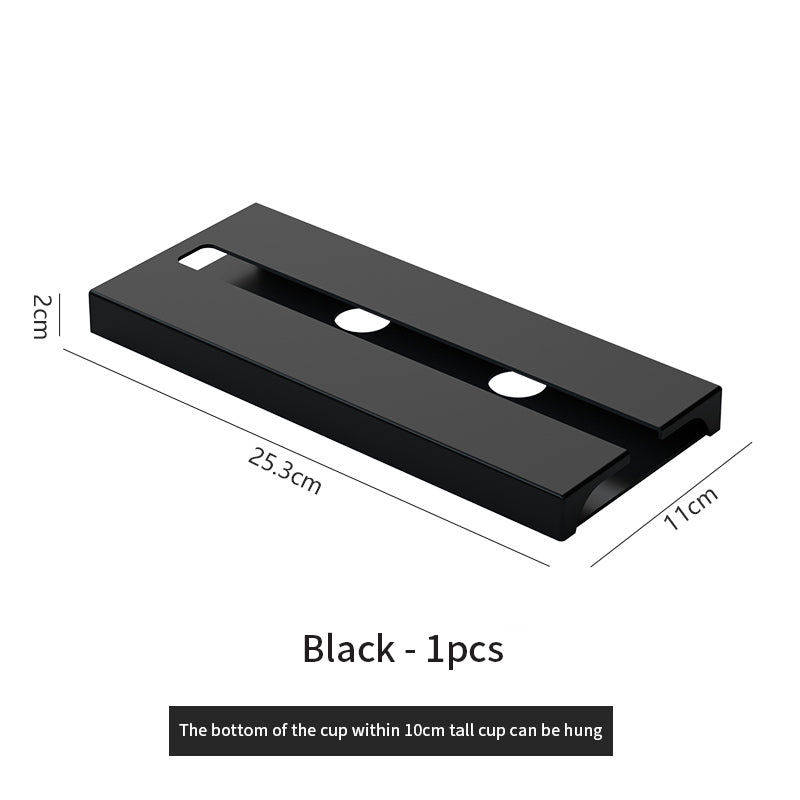 European Style Punch-Free Wine Glass Hanging Rack