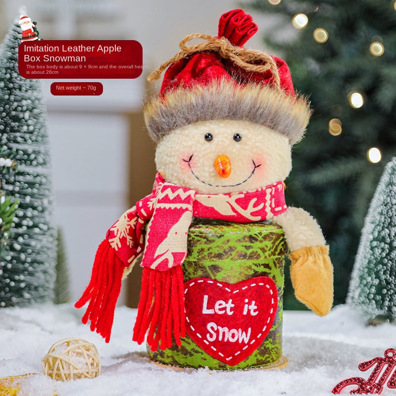 Christmas decorations, cartoon tote bags, gift bags, Christmas gift bags, children's candy bags, apple bags eprolo