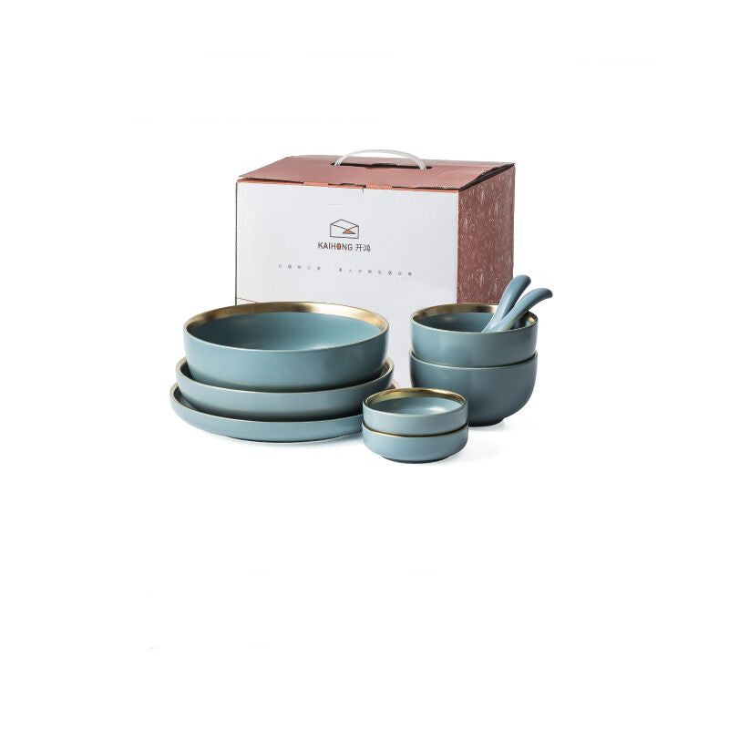 Home Simple Nordic Elegant Ceramic Tableware Collection