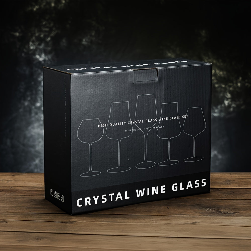 4pcs, wine glasses, 12.5oz, Wine Glass Set, Premium Crystal Clear Glass - Julia M LifeStyles