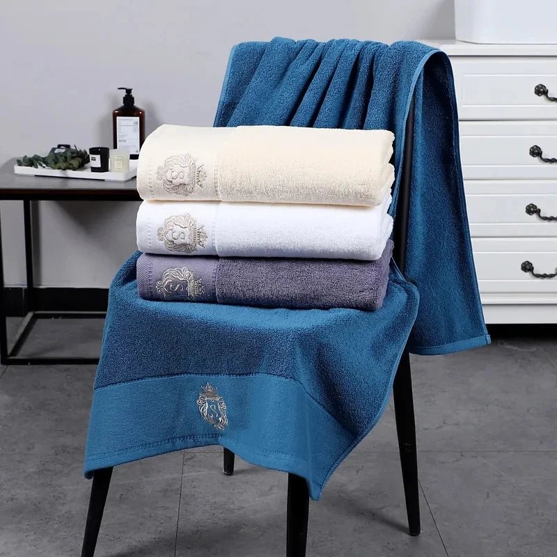 2PCS Green Bath Towels Set - Julia M LifeStyles