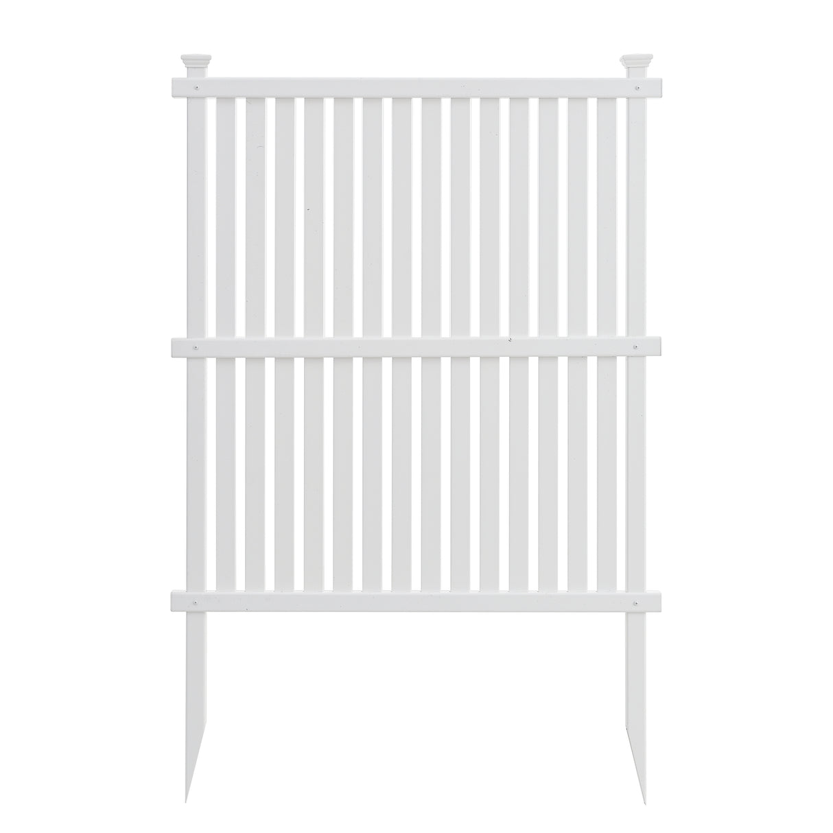 Privacy Screen Panels Kit Air Conditioner Trash Can Enclosure Vinyl white color - Julia M LifeStyles