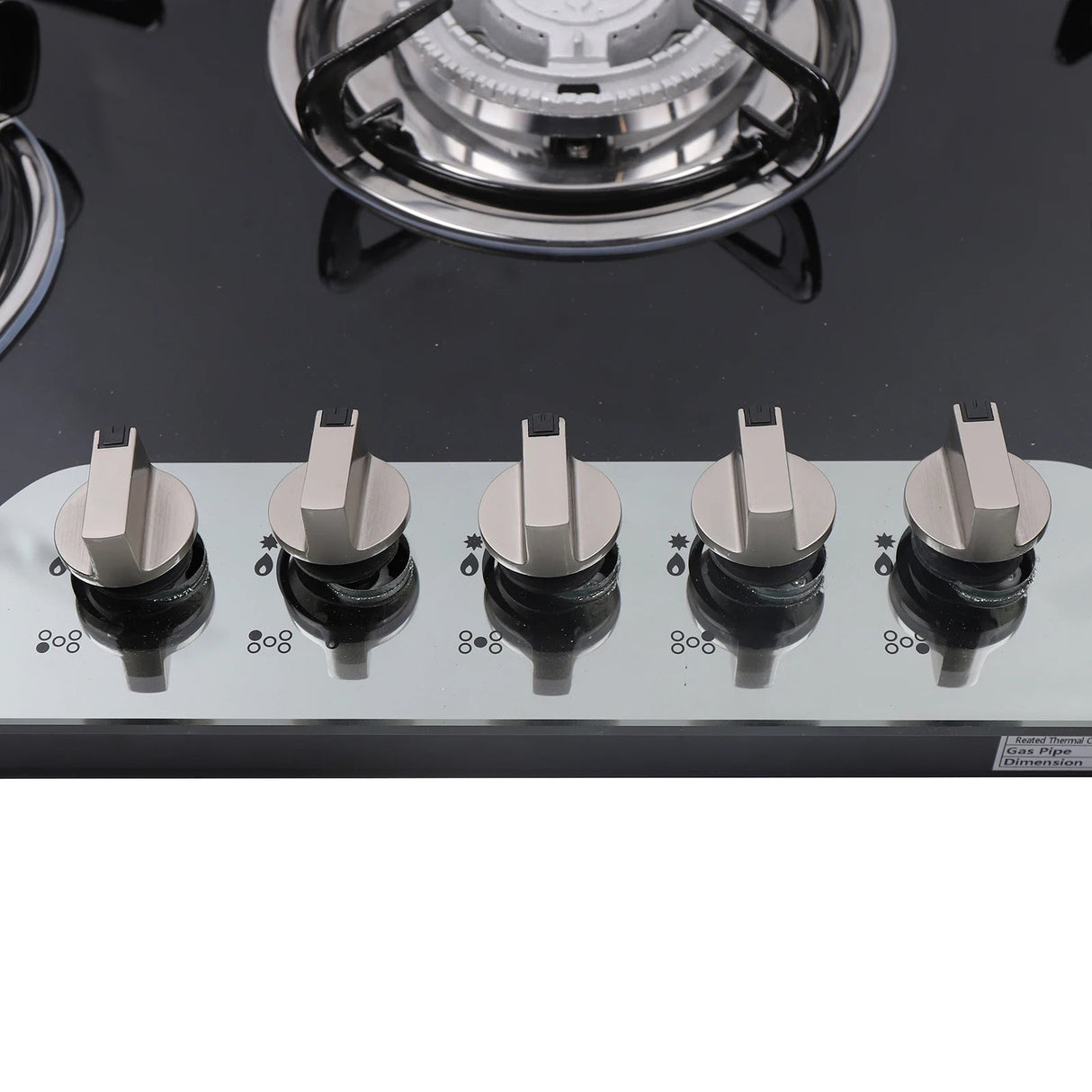 30.3" LPG/NG Gas COOKTOP Built-in 5Burner Stove Hob Cooktop Tempered Glass - Julia M LifeStyles