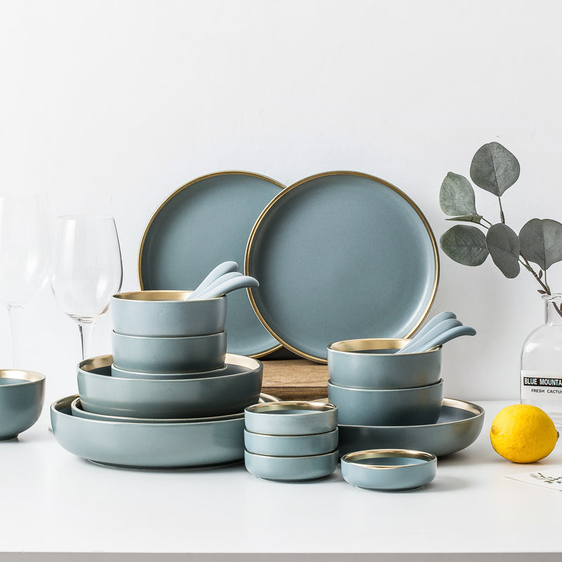 Home Simple Nordic Elegant Ceramic Tableware Collection