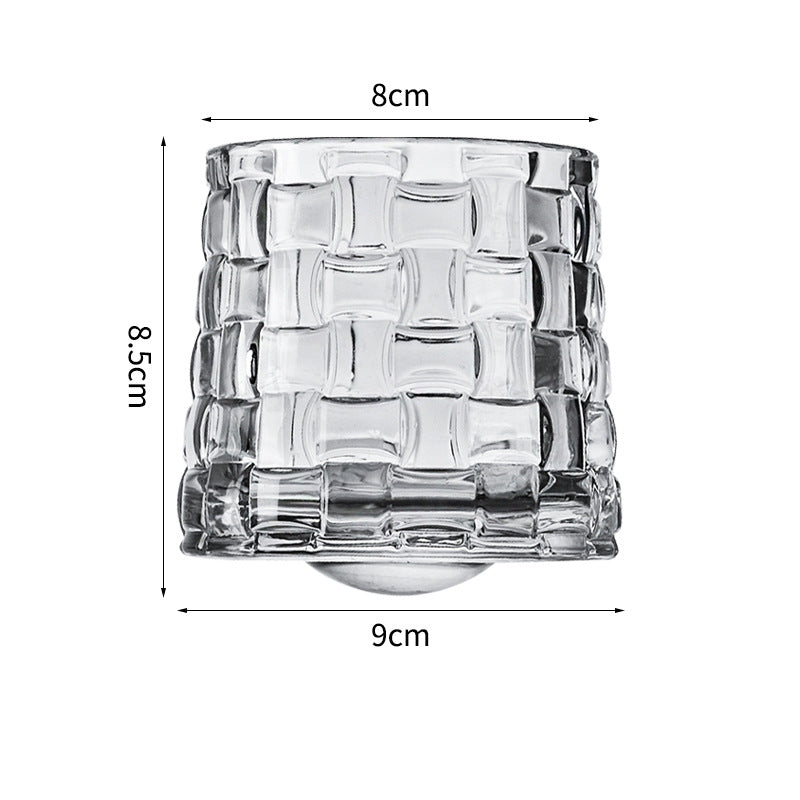 Hand drawn rotating glass cups multiple multi-purpose whiskey glasses rotating glass cups Julia M Home & Kitchen