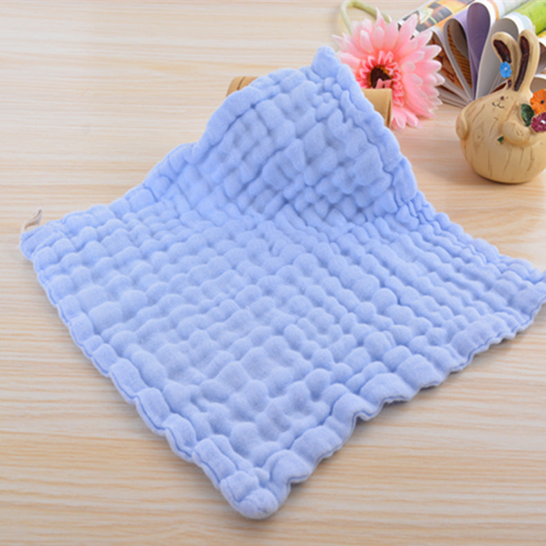 Six-layer Gauze Seersucker Square Towel Infant Small Tower