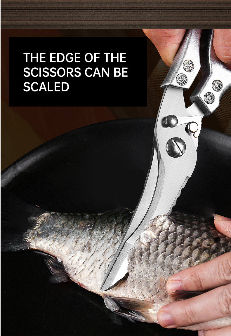 Chicken Bone Scissors Food Scissors Cooked Chicken Goose Duck Barbecue Scissors Home Kitchen Outdoor Scissors Barbecue Scissors - Julia M LifeStyles