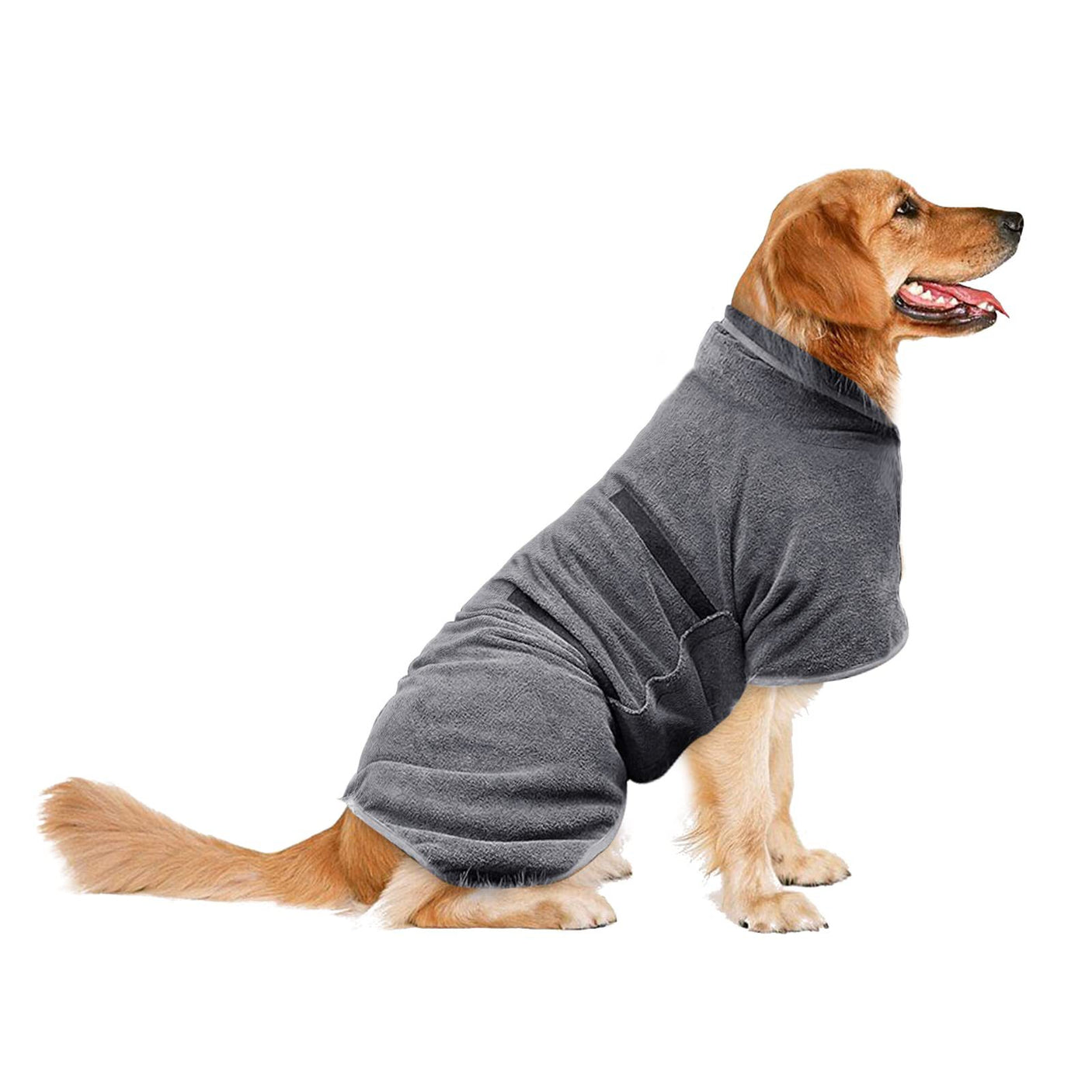 Premium Pet Drying Robe – Luxe Nylon Bath Towel for Dogs & Cats