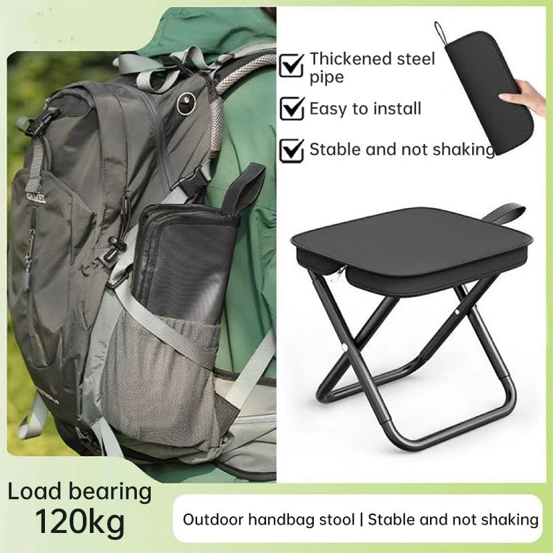 Portable Ultralight Camping Picnic Chair - Doubles as Fishing Stool and Travel Seat with Fishing Tool Holder eprolo