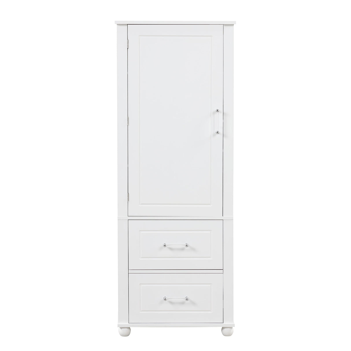 European Style Tall Bathroom Storage Cabinet with Adjustable Shelves and Drawers Julia M Home & Kitchen