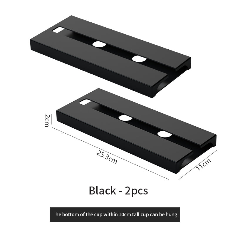 European Style Punch-Free Wine Glass Hanging Rack Julia M Home & Kitchen