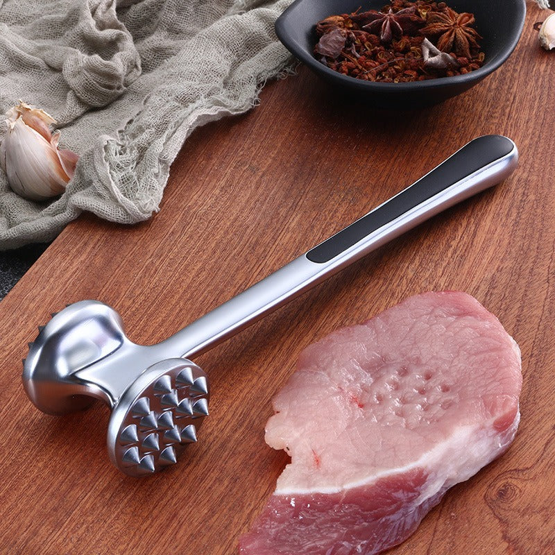 Zinc Alloy Meat Hammer Loose Meat Hammer Pork Steak Hammer Meat Fluffy Tender Meat Mince Hammer Creative Kitchen Tools - Julia M LifeStyles