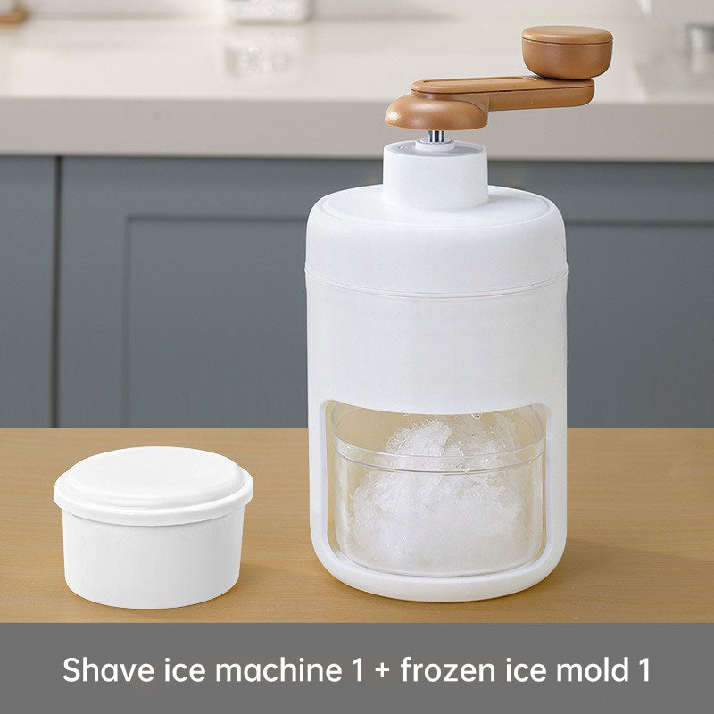 Shaved Ice Household Manual Shaved Ice Plow Ice Breaker Hand Made Ice Sand Hail Ice Breaker Refrigerator Freezing Ice Box Julia M Home & Kitchen